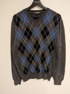 Marco fiori sweater, merino wool, gray